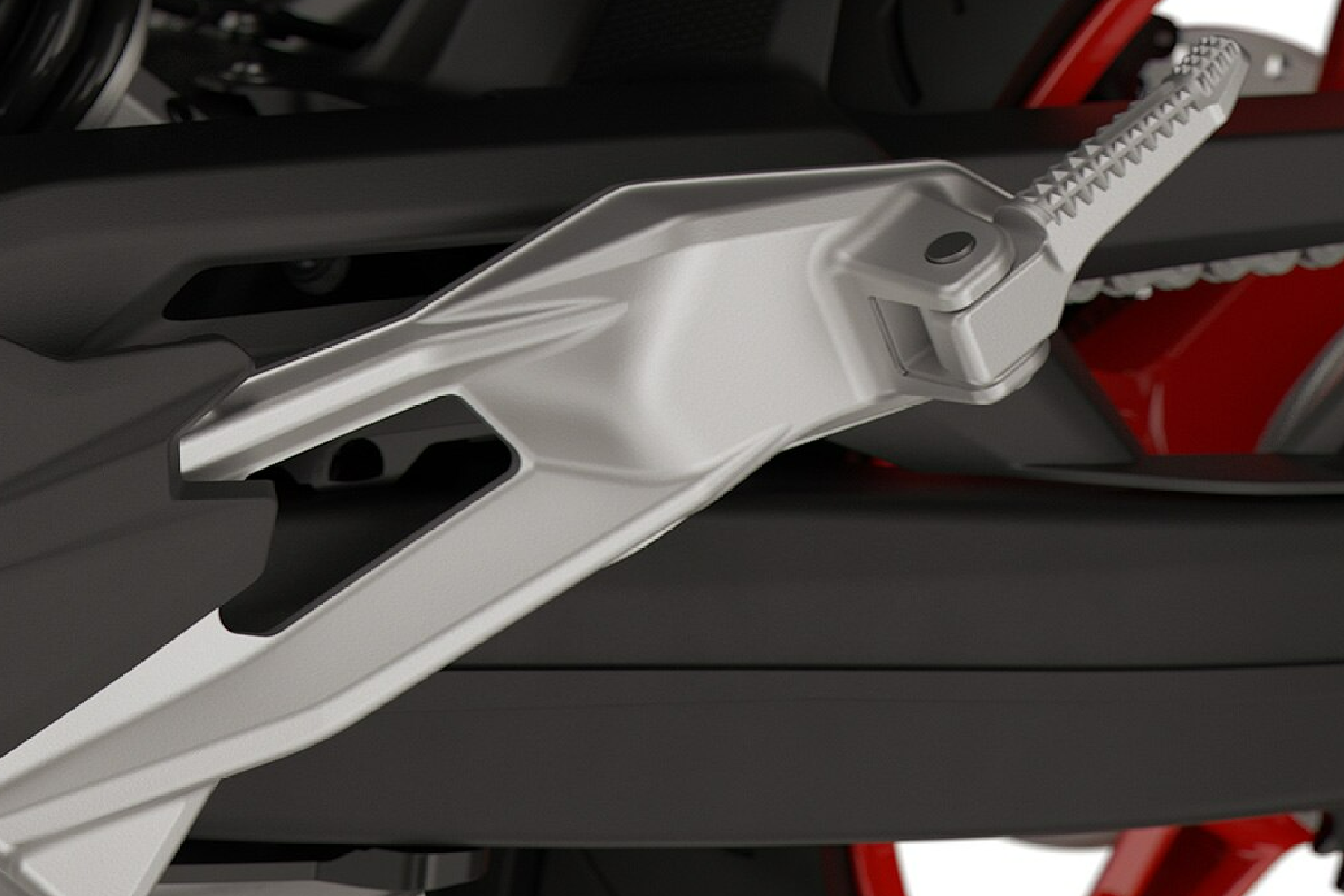 Mbështetëse këmbësh të bluara dhe levë këmbësh