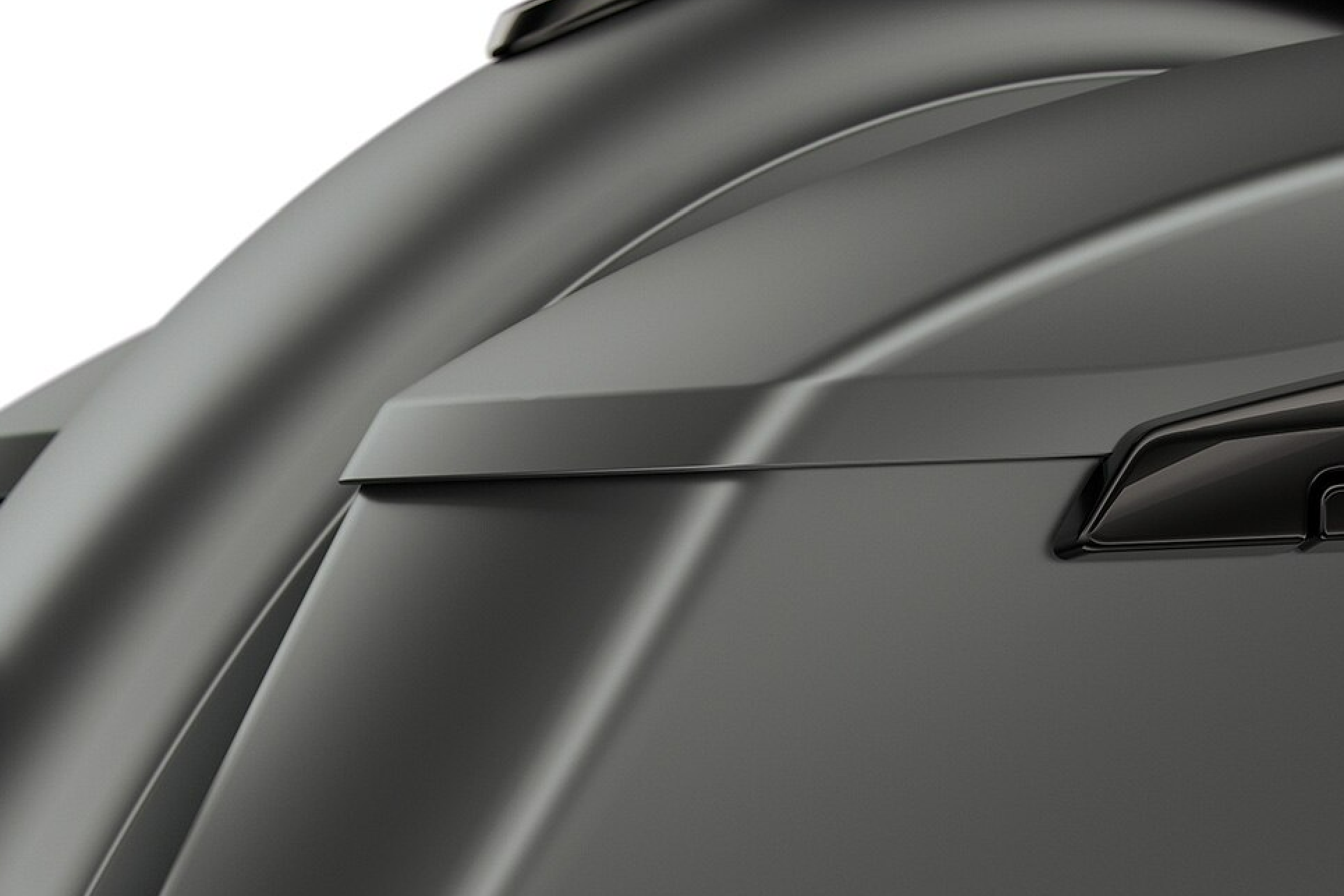 Këllëf me guaskë të fortë në një pamje thesëse